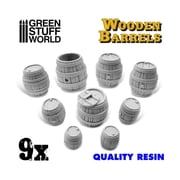 Green Stuff World Wooden Barrels New