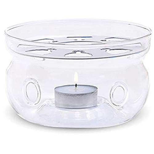 Big Glass Candle Warmer Base for Big Teapot Heat Resistant 