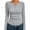 Light Gray #074, variant on Womens Long Sleeve Henley Shirts Fall Winter Ribbed Thermal Tops Casual Blouses Basics Tees Cute Sweaters Navy 2XL