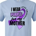 thumbnail image 4 of Inktastic I Wear Purple for My Mother Lupus Awareness T-Shirt, 4 of 5