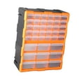 thumbnail image 1 of Organizador de piezas pequeñas Perfecl 39 cajones caja de almacenamiento de escritorio Naranja, 1 of 8