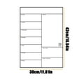 thumbnail image 4 of Zmeidao Clearance Magnetic Whiteboard Refrigerator Soft Whiteboard Mobile Weekly Planner, 4 of 6