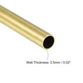 thumbnail image 4 of Uxcell 5.5mm OD 0.5mm Wall Thickness 30mm Length Brass Tube for DIY 10 Pack, 4 of 5
