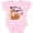 AD-Pink, variant on Inktastic Hugs and Hisses Cute Snake for Valentines Day Boys or Girls Baby Bodysuit