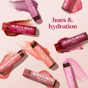 Burts Bees Rose Tinted Lip Balm with Shea Butter, 0.15 oz.