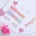 thumbnail image 2 of Press on Nails PODUOJIEYI para el Día de San Valentín con diseños 3D, 30 unidades, 2 of 8