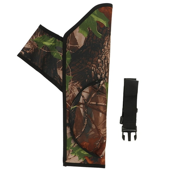 Adjustable Waist-Hip Holster for arrows, Side Attachment, Perfect for Bow Hunters & Target Practitioners Camouflage Archery Quiver