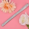 thumbnail image 1 of LHCER 5 Rows 1m Rhinestone Trim Ribbon Hot-Fix Crystal Chain Trim Garment Accessories Decoration,Rhinestone Ribbon,Rhinestone Chain, 1 of 7