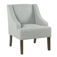 thumbnail image 4 of HomePop Modern Swoop Arm Accent Chair, 4 of 5