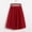 Wine, variant on Women's A Line Pleated Skirt Mid Long Tutu Skirt Ruffle Mesh Vintage H Chiffon High Waist Skirt Suede Skirts for Women Midi Pleated Skirt Poodle Skirts for Girls Leather Midi Skirt Girls Tennis Skirt