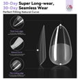 thumbnail image 4 of SAVILAND Gel Nail Kit with 500 Short Almond Tips, Electric Nail Drill, Nail Glue, 4 of 7
