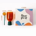 thumbnail image 4 of Transparent Color Clashing Cup Portable Stable Cup with Colorful Spoon for School Elementary School Student, 4 of 4