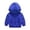 1-72Blue242, variant on CAIVO Toddler Kids Girls Boys Drawstring Hooded Comfortable Tops Loose Long Sleeve Blouse Soild With Pocket Sweatshirt Coats Leisure Jackets