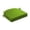 Green3, variant on Chair Cushions for Dining Chairs, D-Shaped Seat Cushions with Removable Washable Cover and Ties, Chair Pads for Kitchen, Indoor Dining Room, Patio Chairs, 17'' x 16'