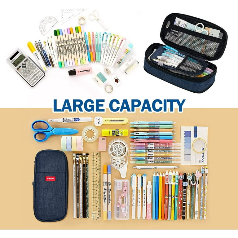 Pencil Case Extra Large Pencil Case Big Capacity Pencil Bag Soft