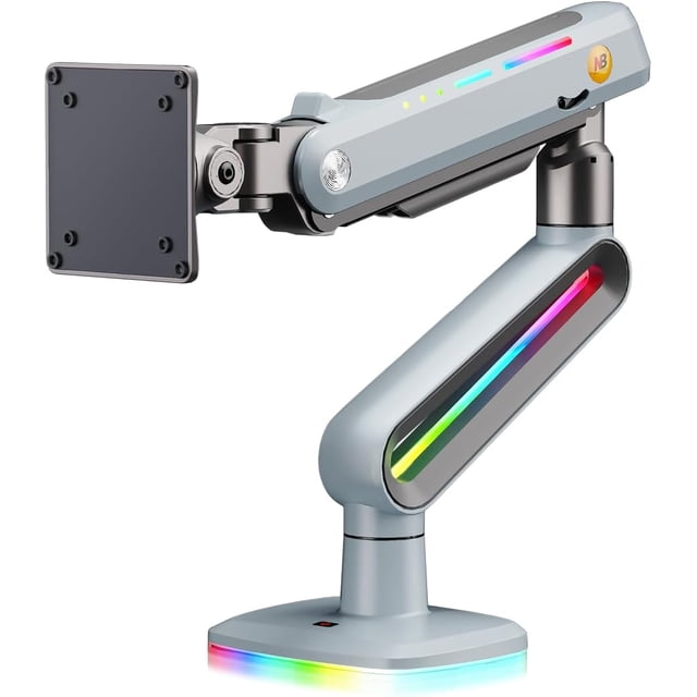Soporte para Monitor de 32” a 60” con Iluminación RGB North Bayou | Ajuste de Altura y Extensión