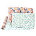 thumbnail image 3 of American Greetings 160 sq. ft. Reversible Wrapping Paper Bundle for Birthdays, Anniversaries, Weddings and All Occasions, Sprinkles and Daisies (4 Rolls, 30 in. x 16 ft.), 3 of 8