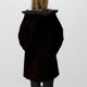 thumbnail image 5 of Parkas de manga larga para mujer, chaqueta con botones y cordón, con cremallera y doble bolsillo, de felpa, con capucha y manga larga, de algodón, 5 of 8