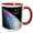 Red/White, variant on 3drose, Ive Got Big Plans, 11oz Two-tone Green Mug