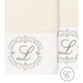 thumbnail image 2 of Authentic Hotel and Spa  100% Turkish Cotton Monica 2PC Embellished Bath Towel Set Cream C, 2 of 3