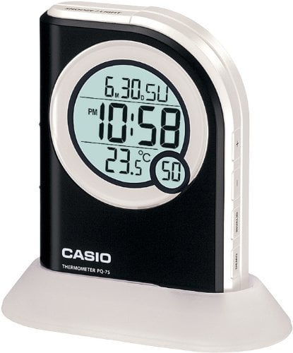 Casio Digital Alarm Clock Aqua Blue
