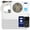 White & 6 Zone 55000 BTU 12+12+12+12+12+12, variant on DELLA 55K BTU 6 Zone (6x9K) Mini Split Air Conditioner, Soft Airflow, Energy Star, 22.5 SEER2 230V, Up to 2400 Sq.Ft, Smart WiFi Alexa, Multi Zone Heat Pump Ductless Inverter AC, 16ft Kits