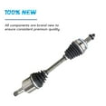 thumbnail image 3 of Bodeman Front Driver's Side CV Drive Axle Half Shaft Assembly for Turbocharged Models w/M.T, 01-08 V70 S60 Fits select: 1999-2000 VOLVO S70, 3 of 6