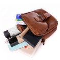 thumbnail image 5 of Crossbody Bags for Women Retro Soft Leather Shoulder Bag Fashion Handbag Multi Pocket Purse Casual Tote Satchel Bag with Adjustable Strap for Travel Shopping Beach Vacation Daily Use, 5 of 7