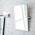 thumbnail image 4 of Water Creation Empire 30"W Single Plastic Wash Stand in Chrome & Clear, 4 of 7