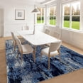 thumbnail image 2 of Gaderth 8x10 Large Area Rug for Living Room Bedroom, Modern Abstract Striped Rug with Stain Resistant Non Slip, Washable Faux Wool Low Pile Carpet for Dining Room Dorm Nursery Office, 2 of 7