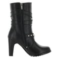 thumbnail image 2 of Women's 10" Three Buckle Boot Black, 2 of 3