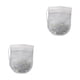 thumbnail image 1 of Bewildely 100 Uds bolsitas de té vacías perfumadas Heal Seal bolsa para hierbas hojas sueltas infusor de té bolsillo desechable seguridad 2piezas, 1 of 6