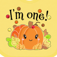 thumbnail image 4 of Inktastic I'm One Pumpkin Birthday Autumn Boys or Girls Baby Bib, 4 of 4