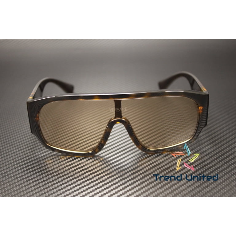 NEW VERSACE WOMEN SHIELD VE4439 GB1/87 NEW SHIELD SUNGLASSES MOD 4439 Versace VE 4439 Shield Sunglasses GB1 87 Grey Lens – Ask Me Wear main image 3