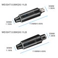 thumbnail image 2 of Depusheng S5 Wireless Microphone System Wireless Guitar Transmitter Receiver with XLR Plug-on Dynamic and 48V Condenser Microphon, 2 of 9