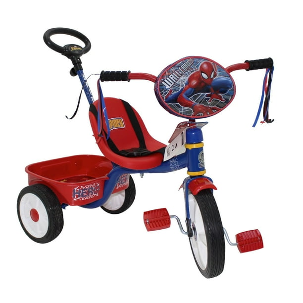 Triciclo para niño APACHE Spiderman rodada 12 Bodega Aurrera en