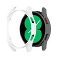 thumbnail image 1 of facefd Watch Protective Case Smartwatch PC Hard Protection Skin Bumper Screen Protector Cover Replacement for Galaxy Watch4 40mm/44mm [44mm] white, 1 of 4