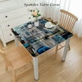 thumbnail image 2 of Polyester Tablecloth, Cityscape Oil-Proof PVC Table Cloth, Canal in Venice Italy, Fit Round Tables , for /Parties/Home, Multicolor, 2 of 7
