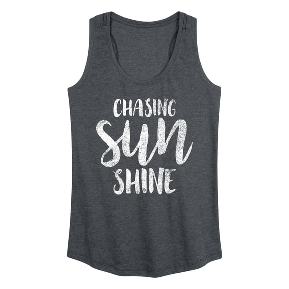 Instant Message - Chasing Sunshine Graphic Racerback Tank