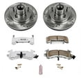 thumbnail image 3 of PowerStop Front Z26 Street Warrior Carbon-Fiber Ceramic Brake Pad and Drilled and Slotted Rotor Kit Fits: BUICK CHEVROLET GMC OLDSMOBILE PONTIAC Select Models K1482-26, 3 of 9