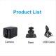 thumbnail image 1 of Cámara de Seguridad Inalámbrica WD22 de 4 MP con Alarma PIR, Audio Bidireccional, Visión , Minicámara WiFi, Cámara de Vigilancia 90D en Modo de Espera., 1 of 5