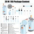 thumbnail image 2 of WANGQI Laptop Phone Screen Cleaner Kit, Computer Keyboard Brush Cleaning Spray,20-in-1 Electronic Device Clean Tool for Camera Earbud Car Screens, 2 of 5