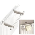 thumbnail image 4 of Fakrich Radiator Towel Rails,Radiator Airer with Single Rod Heat-Resistant Radiator Shelf Detachable Radiator Clothes Drying Rack for Plate Type/Film Type/Electric Radiator, 11.8 Inch, 4 of 5