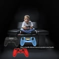 thumbnail image 4 of Compatible Con Empuñaduras De Mando De Ps4, Funda De Silicona Antideslizante, Juego De Piel, Accesorios De Juego Con Funda De Silicona Y 2 Tapas Basculantes 3 Uds Minnieouse  EL017908-02, 4 of 5