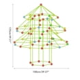 thumbnail image 2 of Juego De Tienda De Campaña Con Cuentas De Árbol De Navidad, Kit De Construcción De Fortaleza Para Niños Y Niñas, Tienda De Campaña De Castillo De Construcción Diy, Juguete Para Interiores Guardurnaity HA038714-00, 2 of 6