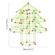thumbnail image 2 of Juego De Tienda De Campaña Con Cuentas De Árbol De Navidad, Kit De Construcción De Fortaleza Para Niños Y Niñas, Tienda De Campaña De Castillo De Construcción Diy, Juguete Para Interiores Guardurnaity HA038714-00, 2 of 6