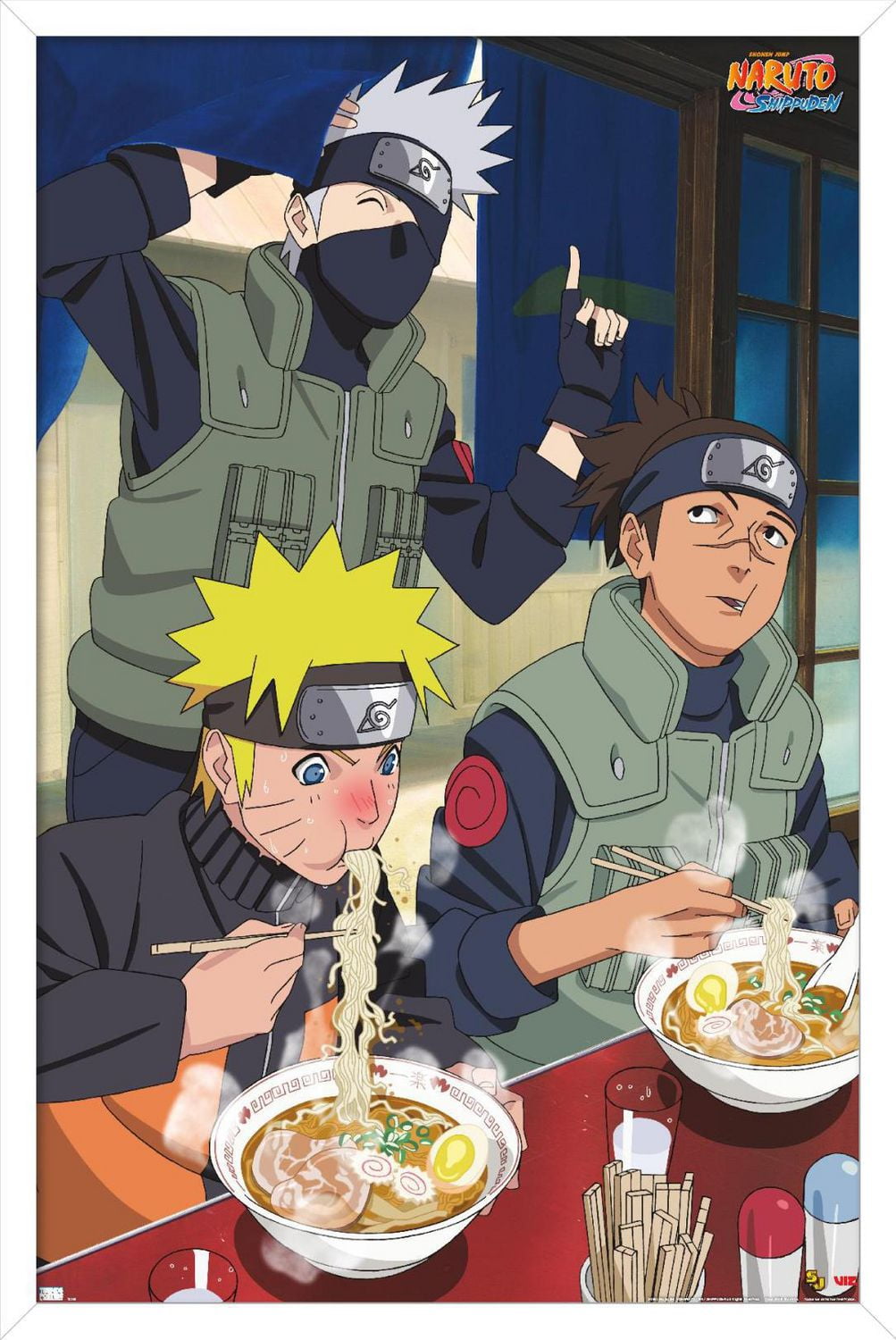 Naruto Shippuden - Food Wall Poster