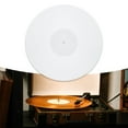 thumbnail image 4 of 12" Acrylic Turntable Mat Turntable Platter Mat Turntable Mat Mat for Vinyl Record Players white, 4 of 7