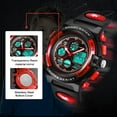 thumbnail image 4 of Digital Sport Watch for Age 5-12, Waterproof Outdoor Watches Analog Wrist Watches with Alarm Stopwatch for Age 5-12 Christmas Birthday Gift, 4 of 7