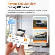 Vantrue N4 Pro S (N4 ProS) 3 Channel Dashcam 4K + 1080P + 2.5K Optional LTE